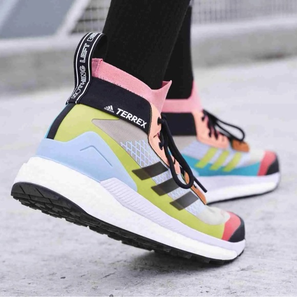 Adidas TERREX FREE HIKER NOTHING LEFT BEHIND 8.5 limited edition water resistant - Picture 12 of 14